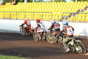 Dvacáté jízda s pořadím: Václav Milík, Matěj Kůs, Josef Franc a Tomáš Suchánek