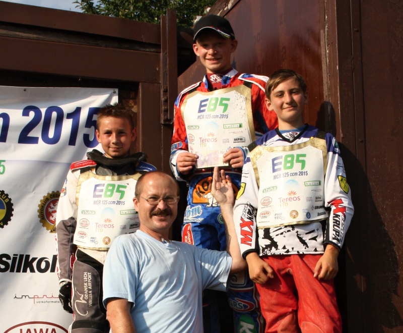 Cena vydavatele magazínu speedwayA-Z: Karol Zupinski, Petr CHlupáč a Jan Kvěch