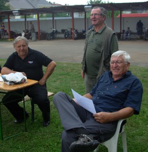 Miloslav Čmejla, František Krejčík a Jaroslav Zobal podpořili plochodrážní potěr