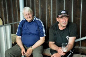 Martin Kratochvíl (vpravo) s Josefem Novákem starším letos v květnu po svitavské juniorce