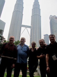 Petronas Towers v Kuala Lumpur