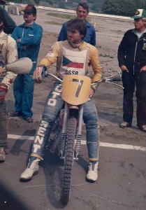 Miroslav Musil na nástupu před mistrovstvím světa ve Vilshofenu roku 1987