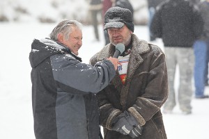 Rozhovor ve sněhu - Miloslav Čmejla a Jan Pecina