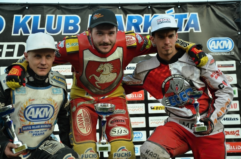 Nejlepší trio z loňského roku: Josef Franc, Václav Milík a Matěj Kůs