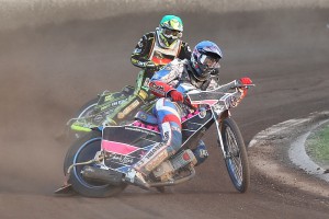 Patrik Mikel se v novém závodním designu činil během úterních a středečních tréninkových závodů