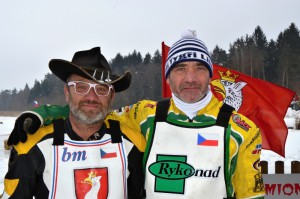 Ryze osečenská dvojice Jan Pecina (vlevo) a Martin Běhal