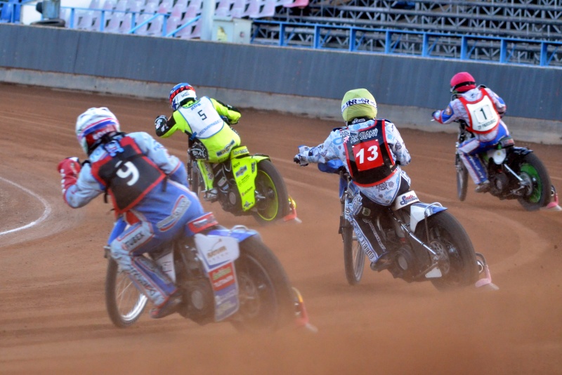 Zleva Michal Tomka (9), Sebastian Ulamek (5), Zdeněk Simota (13) a Tomáš Suchánek (1)