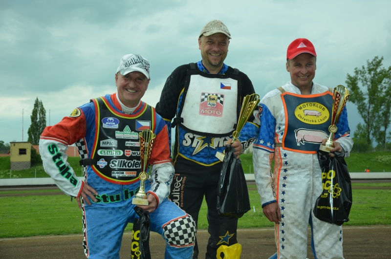 Veteráni: Karel Kadlec, Martin Švestka a Dan Macl