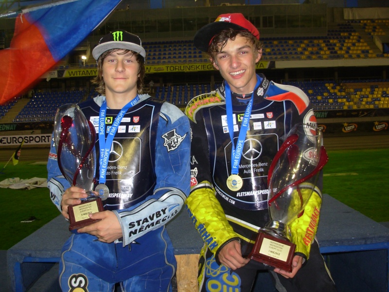 Daniel Klíma a Filip Šifalda na stupních vítězů