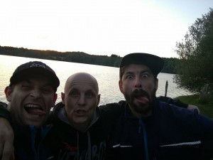 Jakub Fencl, Josef Franc a Jiří Georgiev na cestě do Marmande