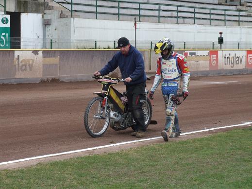 Matěj Kůs zadřel motor.