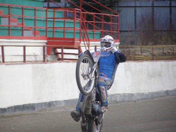 Martin Vaculík během úterního tréninku.