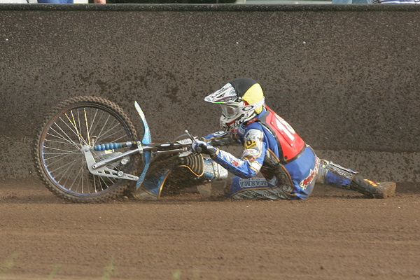 Úvodní pád Martina Vaculíka se obešel bez následků.