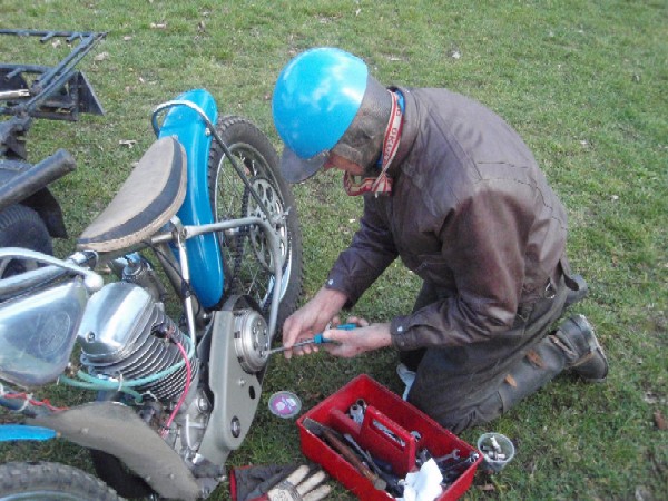 Zdeněk Matula měl technické problémy.