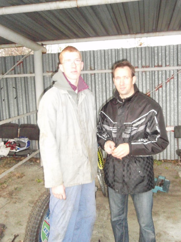 Lukáš Hromádka s Antonínem Švábem.