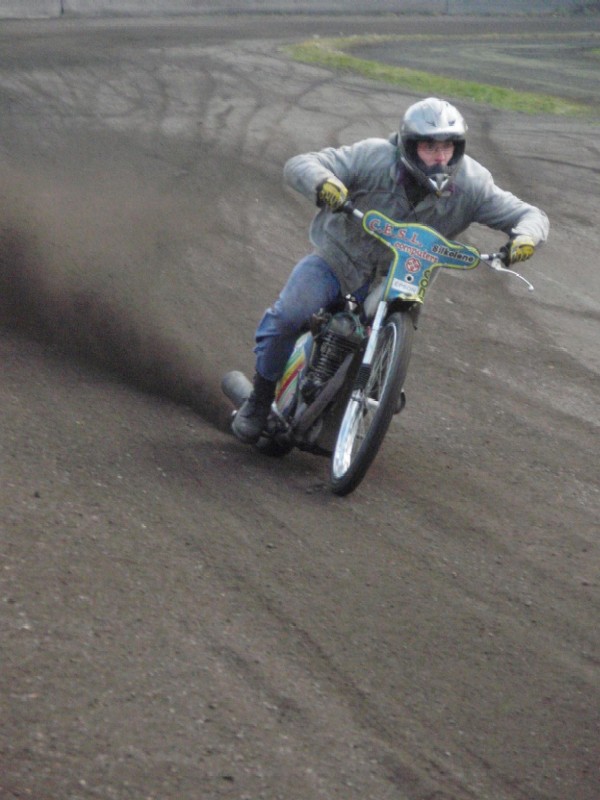 Lukáš Hromádka v akci.