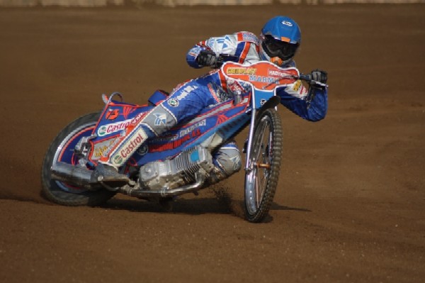 Lukáš Dryml v akci.