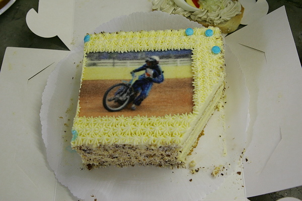 Narozeninový dort Pavla Pučka.