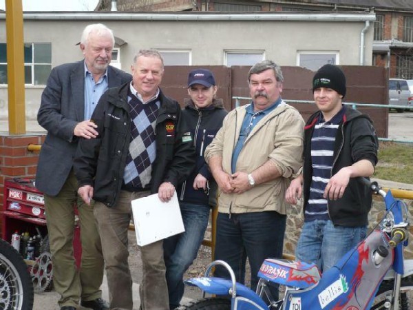 Libor Hloušek, Petr Ondrašík, Martin Gavenda, Vladimír Vopat a Jakub Fencl v Opole.