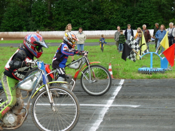 Start jedné z jízd.