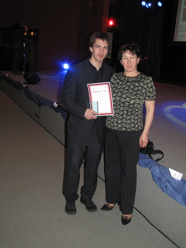 Martin Málek s maminkou Ludmilou.