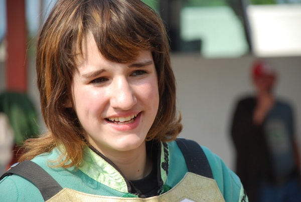 Michaela Krupičková vede Speedway Mini Cup před Michalem Škurlou.