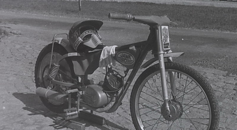 Jeden z motocyklů Josefa Čabana.