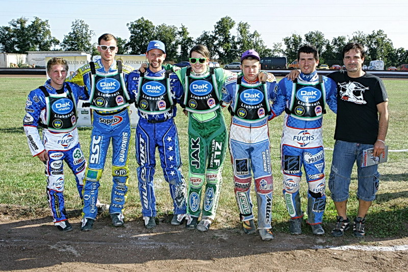 Plzeň: Jan Holub, Matej Žagar, Zdeněk Simota, Michaela Krupičková, Daniel Hádek, Michael Hádek a František Liebezeit.