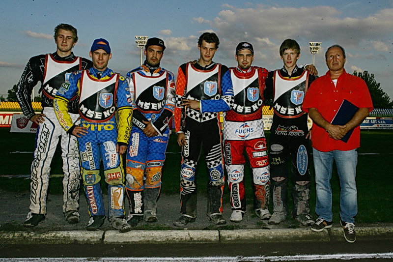 Mšeno: Michal Klein, Norbert Kosciuch, Filip Šitera, Stanislav Pouznar, Jan Jaroš, Zdeněk Růžička a Petr Vandírek.