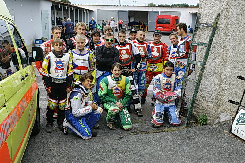 Všichni účastníci pěkně pohromadě.