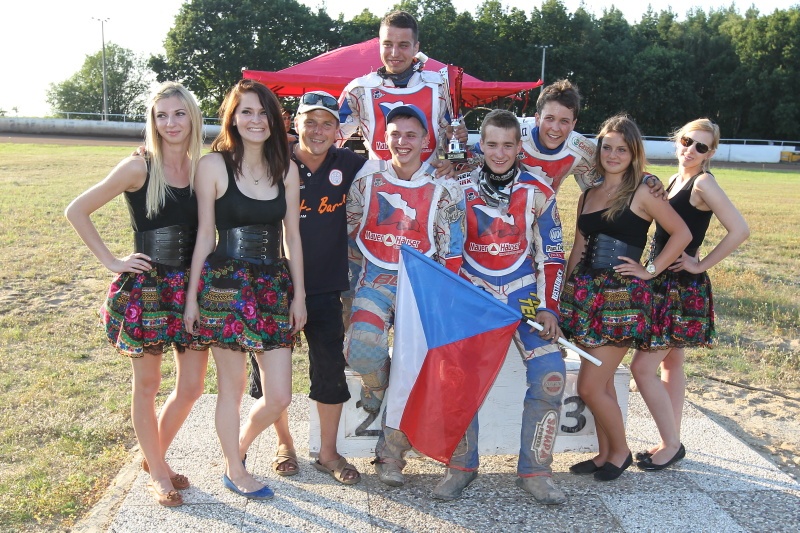 Ve Wittstocku se mohl radovat plným právem z českého triumfu.