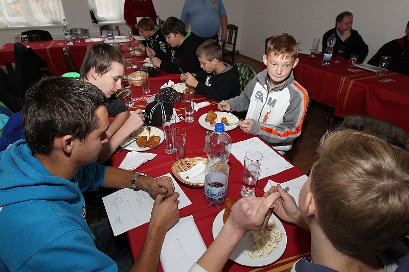 Občerstvení samozřejmě nemohlo chybět.